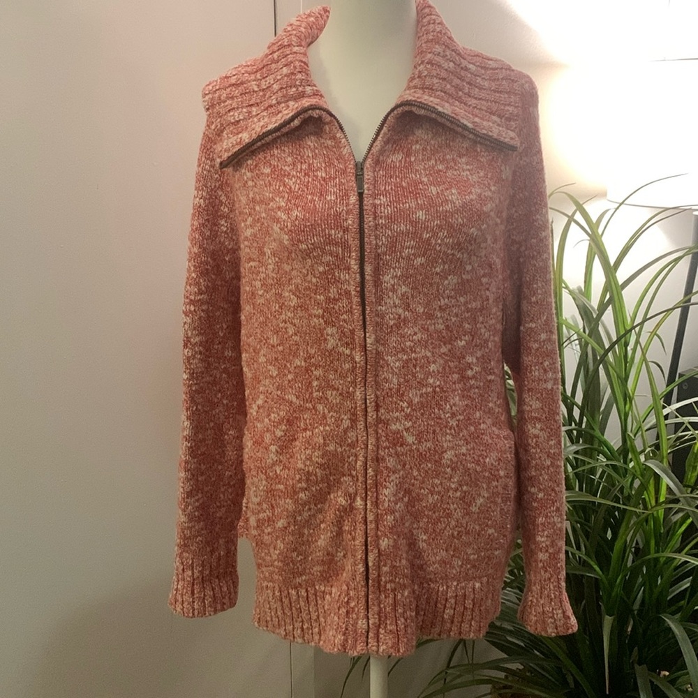 Cozy LL Bean sweater.